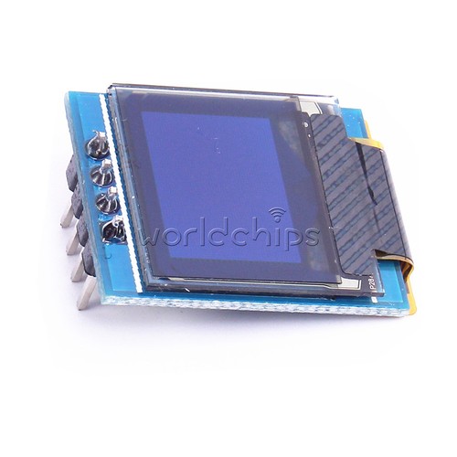White 4pin oled display - white,