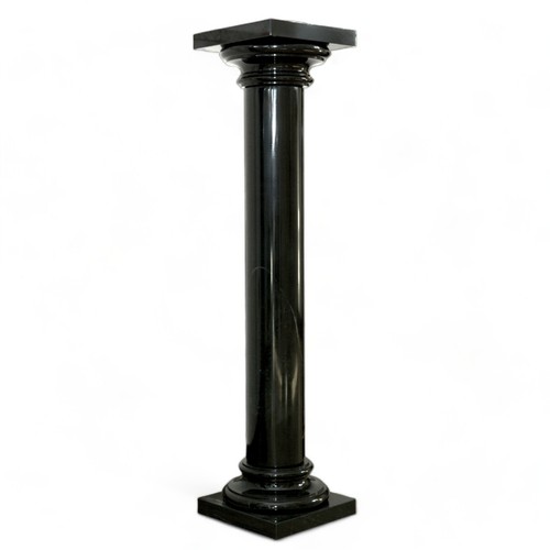 Colonna marmo nero acceglio - colonna,