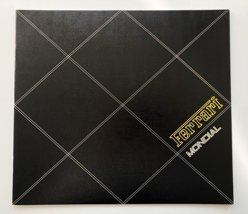 Brochure ferrari mondial - mondial, |