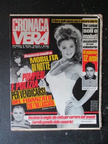 Cronaca vera 1018 1992 - cronaca,