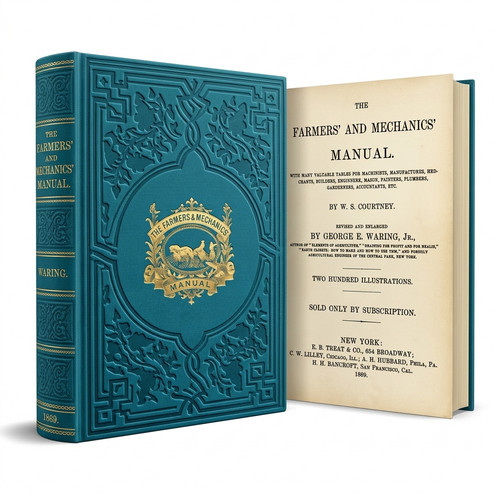 1869 antique reference book - 1869,