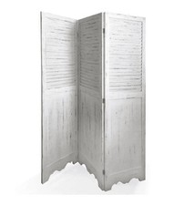 PARAVENTO A 3 ANTE "SHABBY", 132x3x168 CM