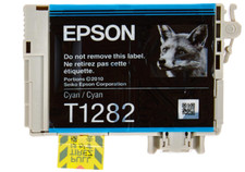 INCHIOSTRO CARTUCCIA EPSON (T1282 VOLPE) ORIGINALE COLORE CYAN CIANO