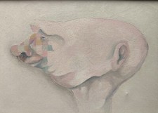 Godwin Ekhart (Ekhard) - Olio su tela originale 1977