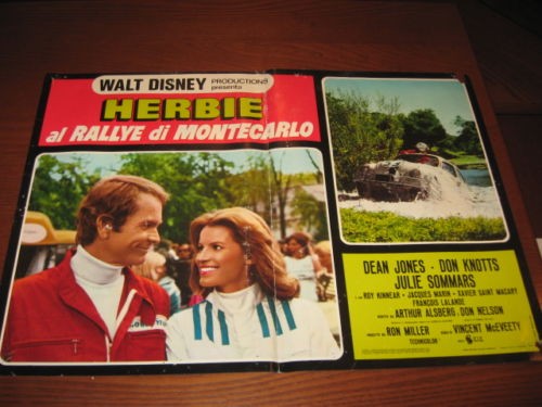 Fotobusta herbie maggiolino - herbie,