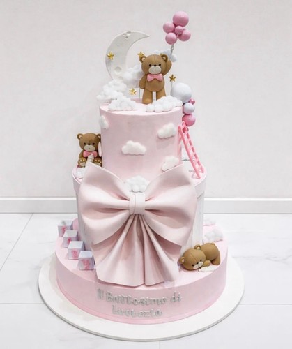 Torta scenografica orsetti - torta,