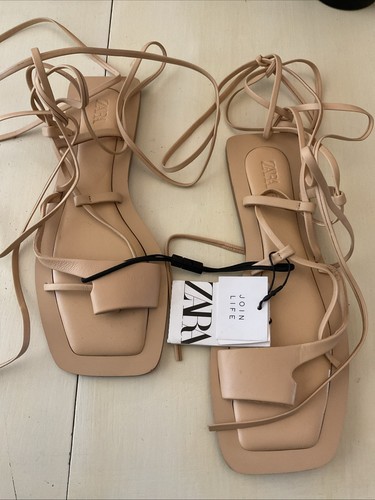 Sandali piatti zara in - s3,