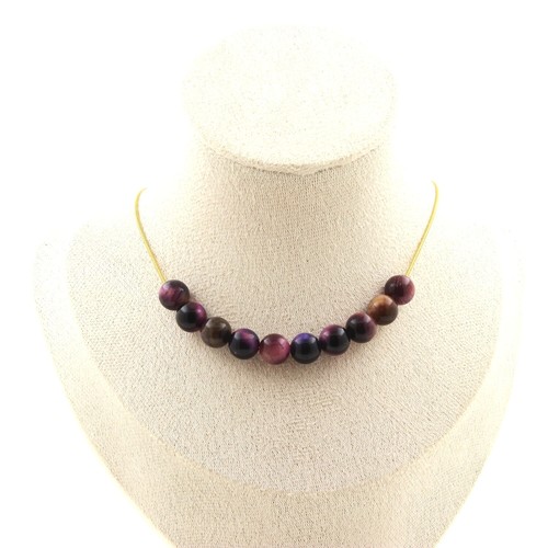 Collana perle occhio - perle,