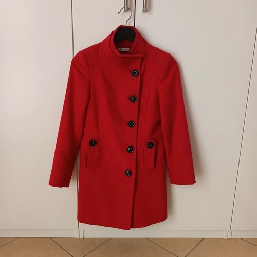 Cappotto rosso cotone - rosso,