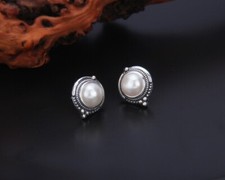 B25 Ohrringe Flechtmuster