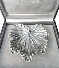 BUCCELLATI Gianmaria Foglia ACANTO in argento 925 misura 1 soprammobile Nuovo