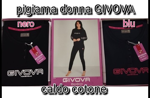 Pigiama donna givova - donna, invernale