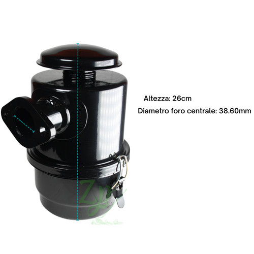 Filtro aria con cappello - aria,