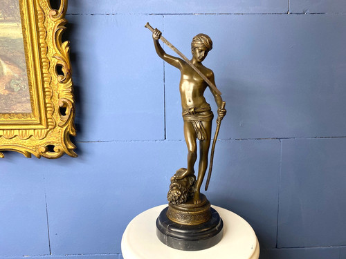 Statua bronzo david art - statua, in