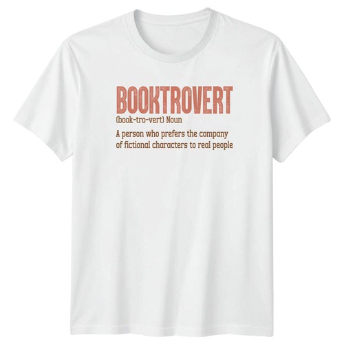 Booktrovert book tro vert noun - booktrovert,