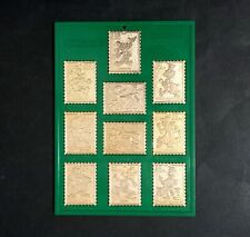 RACCOGLITORE OPERAZIONE QUACK VERDE Gadget Francobolli 1973 - Topolino 906/916.