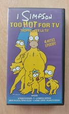I Simpson VHS Too Hot For TV Troppo ... per la TV ! 1999 Ottimo