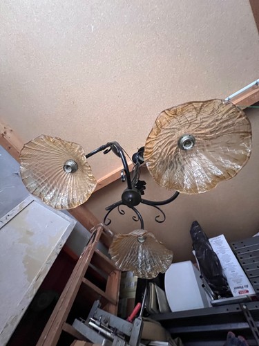 Lampadario cucina rustico a - lampadario,