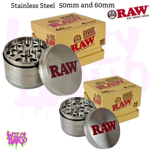 Raw stainless steel shredder - steel,