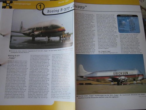 Boeing 377 guppy aerei - b,