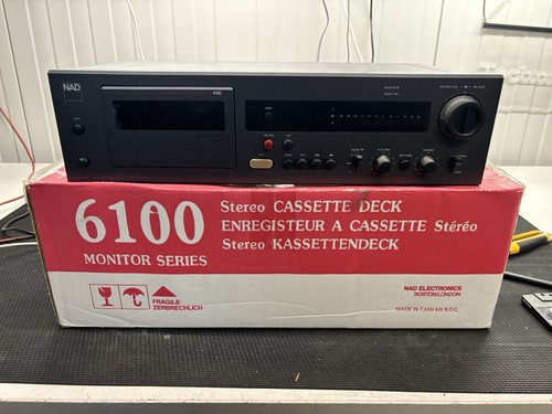 Nad 6100 lettore - nad, cassette