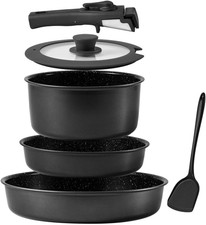 Set Di 6 Pentole in Ceramica