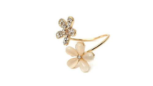 Anello aperto doppia