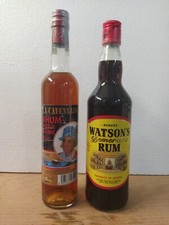 Rum St. Maurice La Cayennaise, Rhum  Vieux de Guyana + Watson's Demerara Rum 