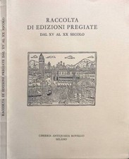 Raccolta di edizioni pregiate