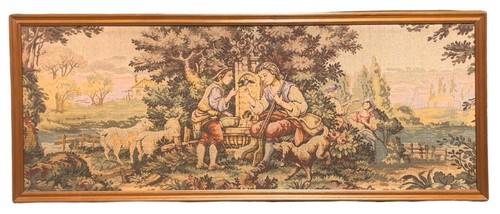 Quadro arazzo scena campestre - quadro,