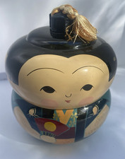 Kokeshi Tradizionale Giapponese - Bambola Decorazione Culturale - Bambola da Collezione