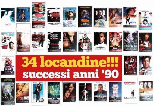 Lotto locandine film cinema - 34,