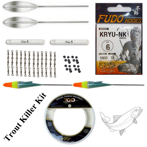 Kit montatature pesca trota - montatature,