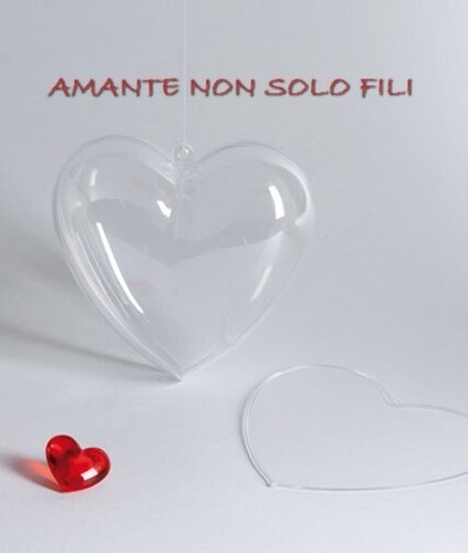 Pezzo cuore plexiglass - pezzo,