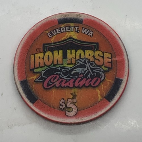 Iron horse casino chip - $5,