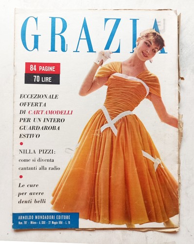 Rivista grazia nilla - rivista, pizzi
