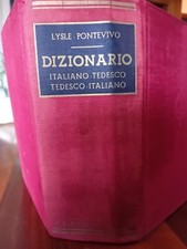 DIZIONARIO TEDESCO/ITALIANO -