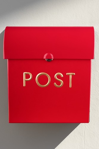 Cassetta postale parete - cassetta, da