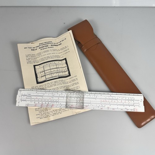 Regolo calcolatore rietz - regolo,