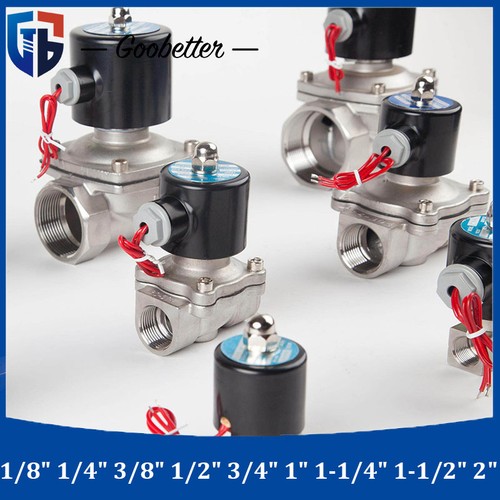 Elettrovalvola acciaio inox