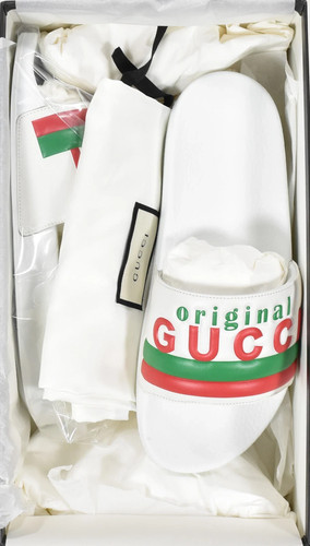 Gucci slide originali pelle - originali, in