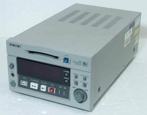 Sony mds radio broadcast - mds-b5,