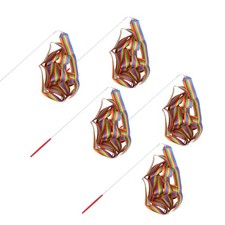  5 Pcs Nastro Ginnastica
