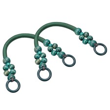 Wood Beaded Bag Handles, 18.1"