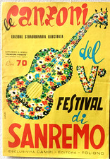 LE CANZONI DEL V° FESTIVAL DI