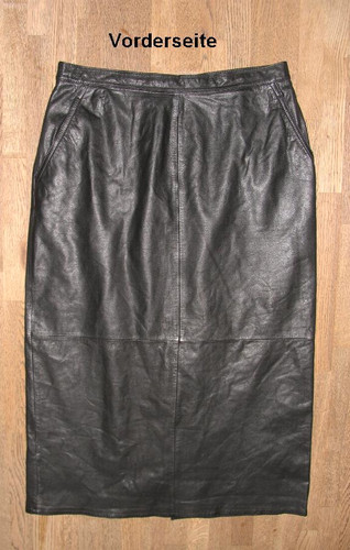 Gonna lunga slim pelle - gonna,