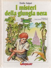 FV- I MISTERI DELLA GIUNGLA NERA A FUMETTI- SALGARI- IL GIORNALINO- 1992- C- QAX