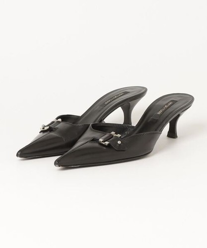 Sergio rossi mule nero tacco - mule,