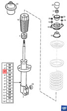 2x Originale GM/Opel 22061693