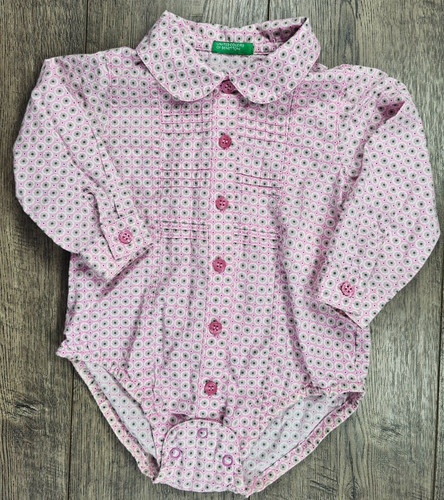 Body elegante rosa benetton - body,